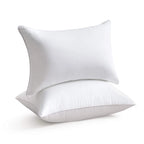 COOKEY 12x20 Pillow Insert Throw Pillows for Couch Set of 2, Rectangular Decorative Pillows 2 Pack for Sofa,White