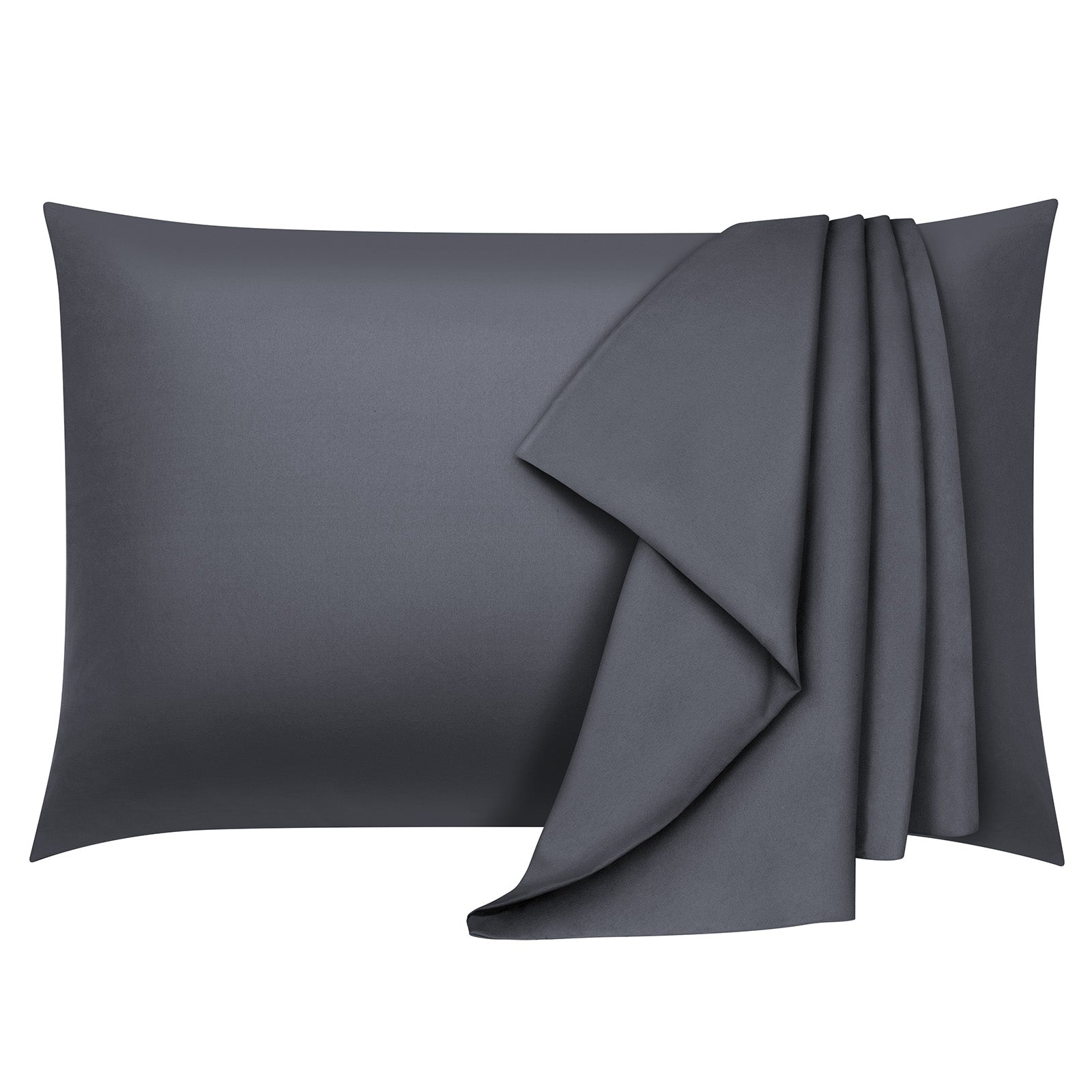 COOKEY Pillowcases 2 Pack,Super Soft Brushed Microfiber Pillow Cover with Envelope Closure
