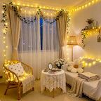 COOKEY 100 LED Globe String Lights Indoor, 33 ft, Warm White, Plug-In with Remote