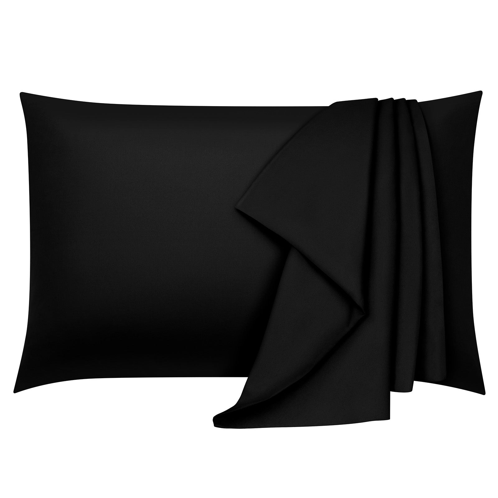 COOKEY Pillowcases 2 Pack,Super Soft Brushed Microfiber Pillow Cover with Envelope Closure