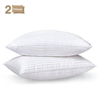COOKEY Pillow for Bed ,Down Alternative Pillows for Sleeping , Luxury Hotel Pillow for Back,Stomach or Side Sleeper