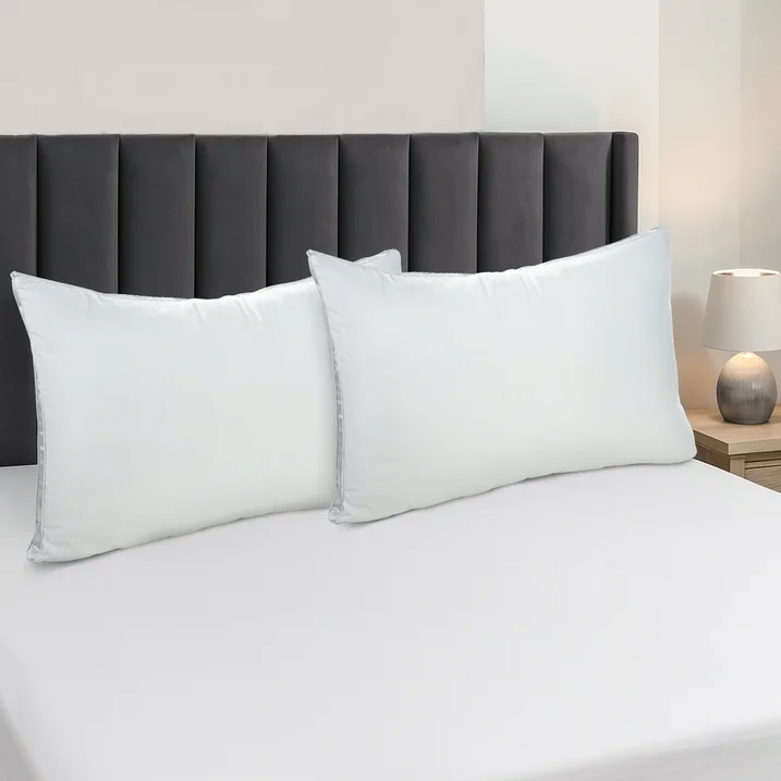 COOKEY Bed Pillows, Luxury Hotel Quality,Fluffy and Supportive Gusseted Bed Pillows for Side, Back, or Stomach Sleepers