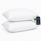 COOKEY Pillow for Bed ,Down Alternative Pillows for Sleeping , Luxury Hotel Pillow for Back,Stomach or Side Sleeper
