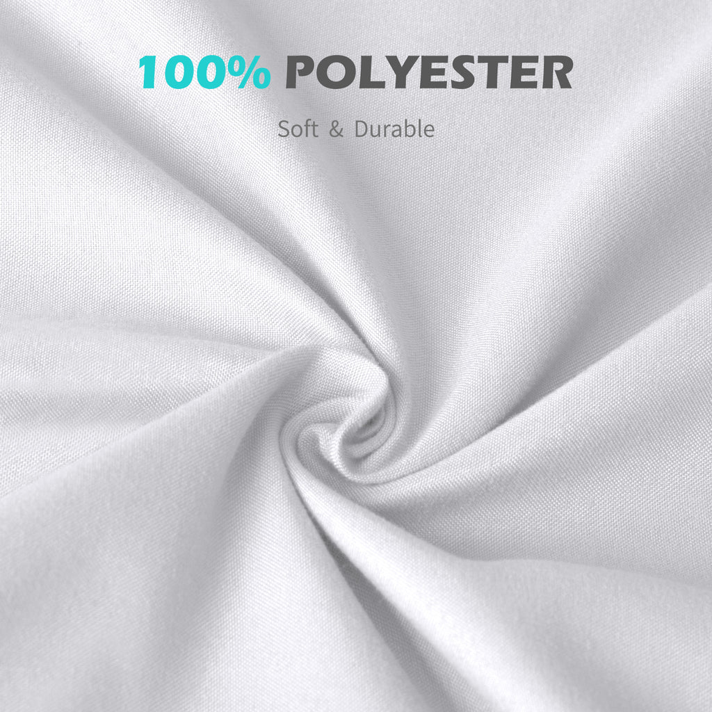 COOKEY Pillowcases 2 Pack,Super Soft Brushed Microfiber Pillow Cover with Envelope Closure