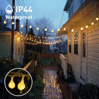 COOKEY 100 LED Globe String Lights Indoor, 33 ft, Warm White, Plug-In with Remote
