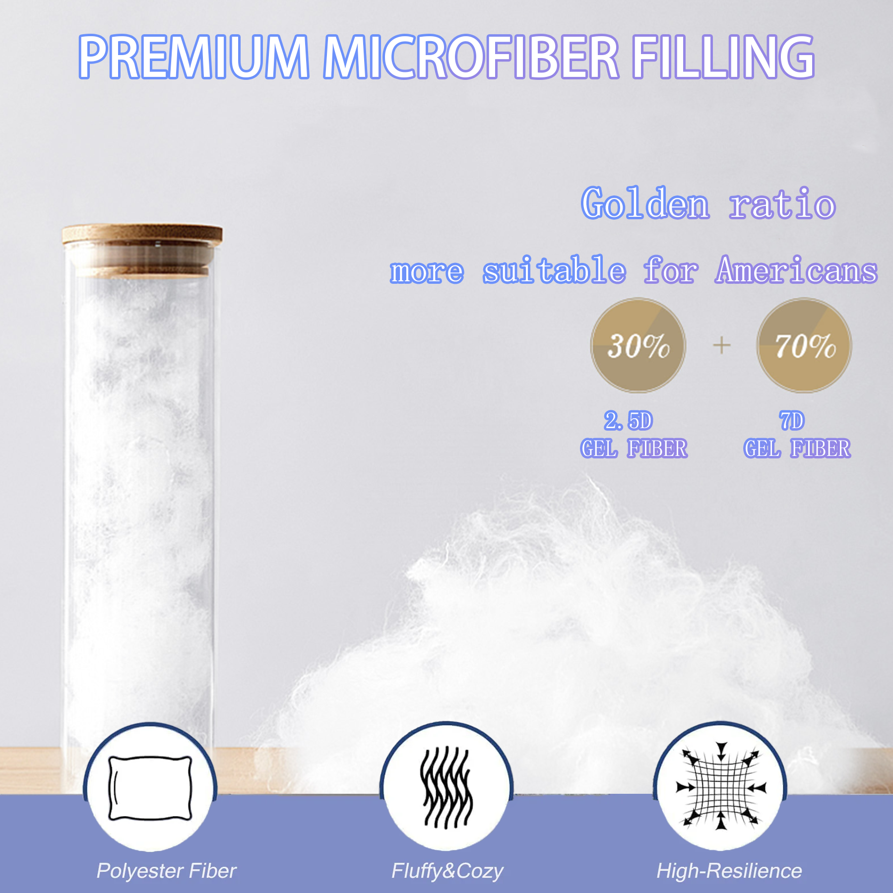 COOKEY Ergonomic Side Sleeper Pillow Set of 2, Down Alternative Bed Pillows for Neck Pain Relief,  - Comfortable Pillows for Side Sleepers