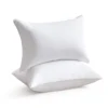 COOKEY 12x20 Pillow Insert Throw Pillows for Couch Set of 2, Rectangular Decorative Pillows 2 Pack for Sofa,White