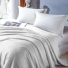 COOKEY Cooling Comforter for Hot Sleepers, Summer King Size Cool Quilt,Lightweight Breathable Blanket,Gray