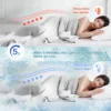 COOKEY Cooling Comforter for Hot Sleepers, Summer King Size Cool Quilt,Lightweight Breathable Blanket,Gray
