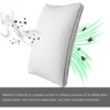 COOKEY Cooling Pillows Queen Size Set of 2,Adjustable Shredded Memory Foam Pillows with Bamboo Viscose Cover for Side Back Stomach Sleepers